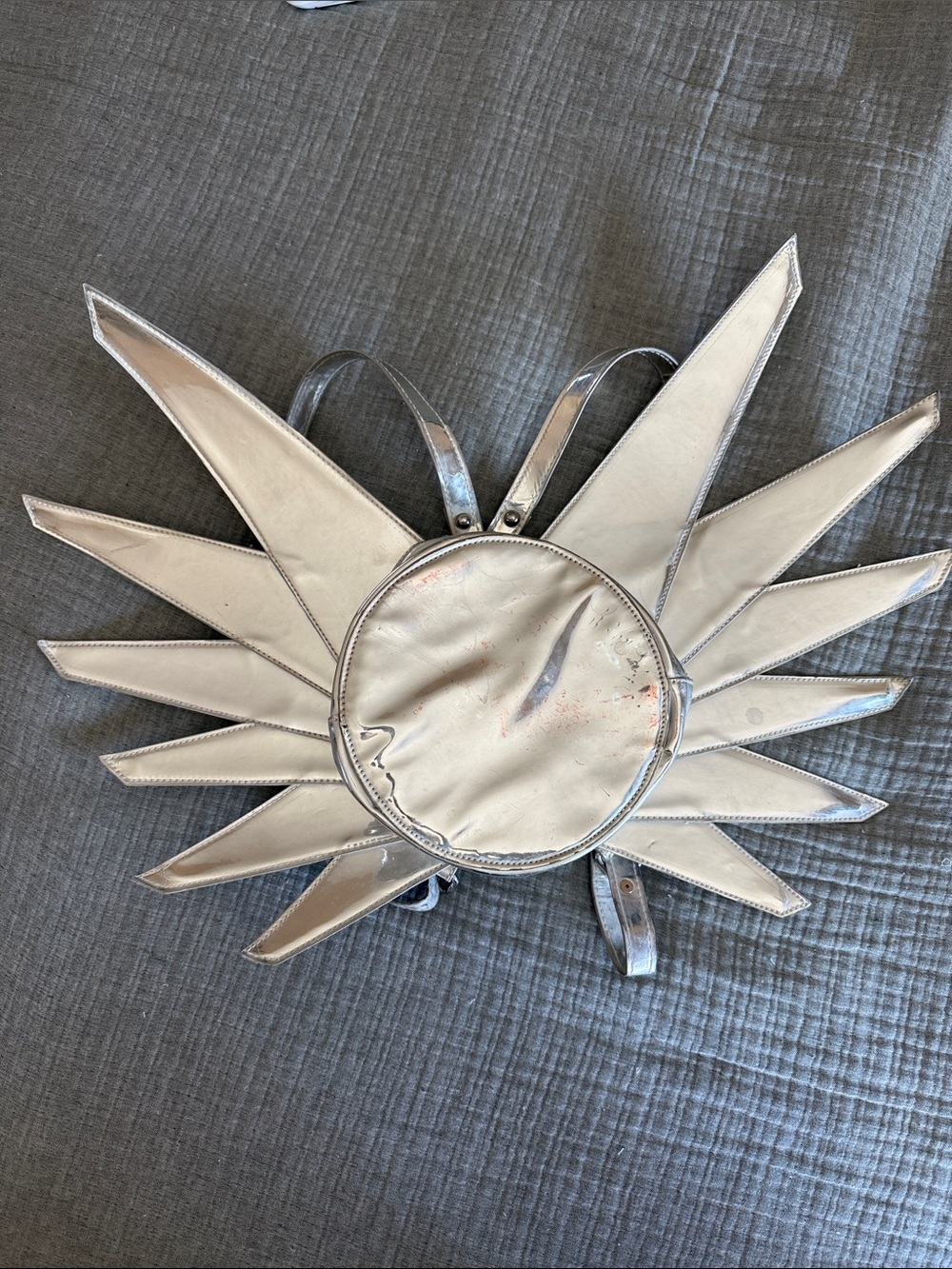 Silver Winged Starburst Backpack Festival / Burning Man